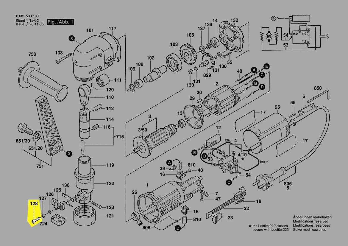 vis réf. 2 910 141 160 Bosch